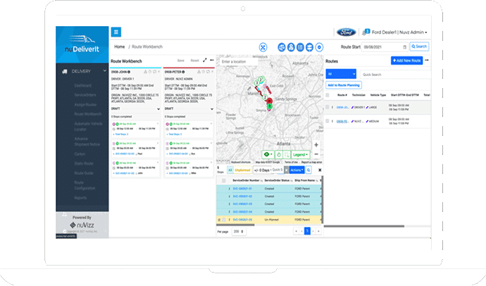 Vehicle Routing & Scheduling - nuVizz
